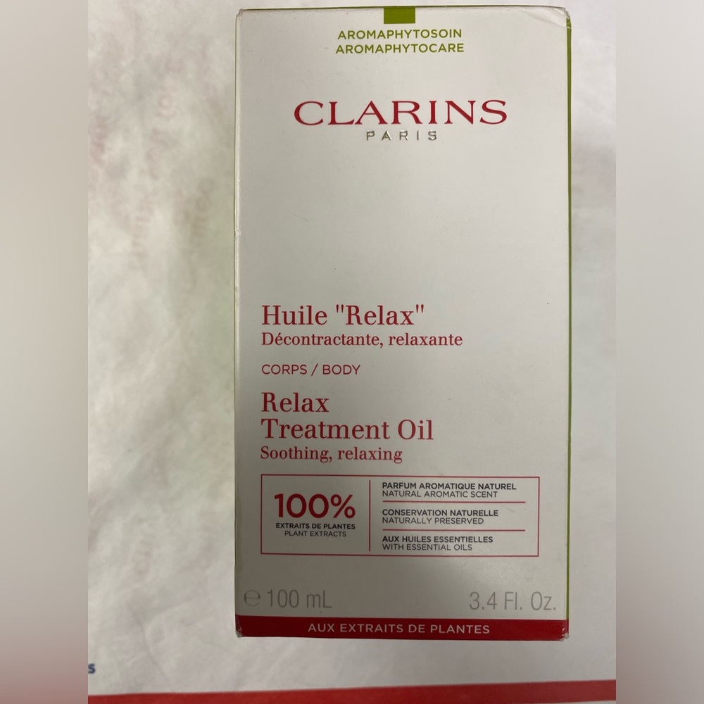 Clarins Treatment Oil Relax
Treatment Oil 3.4 Oz